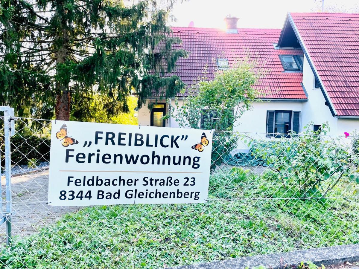 Freiblick 1 Bad Glbg m. Whirlpool u. Garten_Top1 Bad Gleichenberg Exterior foto